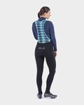 ALÉ pantalones largos con tirantes - KLIMATIK K-ATMO 2.0 - negro