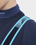 ALÉ pantalones largos con tirantes - KLIMATIK K-ATMO 2.0 - negro