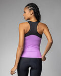 ALÉ maillot sin mangas - COLOR BLOCK PRAGMA - rosa/negro