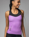 ALÉ maillot sin mangas - COLOR BLOCK PRAGMA - rosa/negro