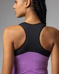 ALÉ maillot sin mangas - COLOR BLOCK PRAGMA - rosa/negro