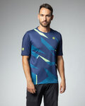 ALÉ jersey de manga corta - OFF ROAD OMEGA - azul