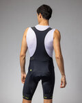 ALÉ pantalones cortos de tirantes - STRADA 2.0 PR-E - negro/amarillo