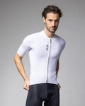 ALÉ jersey de manga corta - COLOR BLOCK PRAGMA - blanco