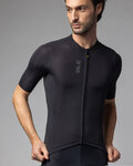 ALÉ jersey de manga corta - COLOR BLOCK PRAGMA - negro