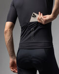 ALÉ jersey de manga corta - COLOR BLOCK PRAGMA - negro