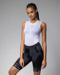 ALÉ pantalones cortos sin tirantes - STRADA 2.0 PR-E - negro/blanco