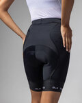 ALÉ pantalones cortos sin tirantes - STRADA 2.0 PR-E - negro/blanco