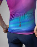 ALÉ jersey de manga corta - AURORA PR-E - rosa/azul/turquesa