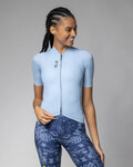 ALÉ jersey de manga corta - COLOR BLOCK PRAGMA - azul claro