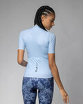 ALÉ jersey de manga corta - COLOR BLOCK PRAGMA - azul claro