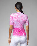 ALÉ jersey de manga corta - MARBLE PR-E - blanco/rosa