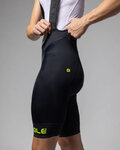 ALÉ pantalones cortos de tirantes - CORSA 2.0 PRAGMA - negro
