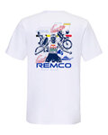RED BULL Camiseta de manga corta - REMCO - blanco