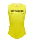 SANTINI camiseta sin mangas - TDF MAILLOT JAUNE ALPE D'HUEZ - amarillo