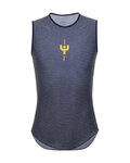 SANTINI camiseta sin mangas - TDF MAILLOT JAUNE - azul