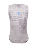 SANTINI camiseta sin mangas - TDF MAILLOT JAUNE - M. VENTOUX - gris