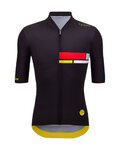 SANTINI jersey de manga corta - TDF MAILLOT JAUNE ALPE D'HUEZ - negro/multicolor