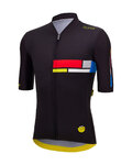 SANTINI jersey de manga corta - TDF MAILLOT JAUNE ALPE D'HUEZ - negro/multicolor