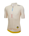 SANTINI jersey de manga corta - TDF MAILLOT JAUNE - M. VENTOUX - marfil