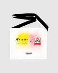 PISSEI bolsa - UAE TEAM EMIRATES - GIRO + TOUR 24 - blanco/rosa/amarillo
