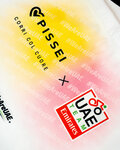 PISSEI bolsa - UAE TEAM EMIRATES - GIRO + TOUR 24 - blanco/rosa/amarillo