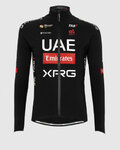 PISSEI chaqueta aislante - UAE TEAM EMIRATES - XRG 2025 GIACCA PRIMAPELLE OFFICIAL - negro
