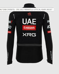 PISSEI chaqueta aislante - UAE TEAM EMIRATES - XRG 2025 GIACCA PRIMAPELLE OFFICIAL - negro