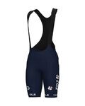 ALÉ pantalones cortos de tirantes - GROUPAMA FDJ 2025 - azul