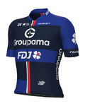 ALÉ jersey de manga corta - GROUPAMA FDJ 2025 - azul