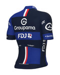 ALÉ jersey de manga corta - GROUPAMA FDJ 2025 - azul