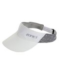 ZONE3 visera - LIGHTWEIGHT RACE VISOR  - blanco/gris