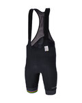 SANTINI pantalones cortos de tirantes - UCI OFFICIAL WORLD CHAMPION - negro