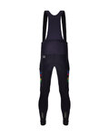 SANTINI pantalones largos con tirantes - UCI WORLD CHAMPION - negro