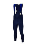 SANTINI pantalones largos con tirantes - UCI RAINBOW - azul