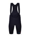 SANTINI pantalones cortos de tirantes - UCI WORLD CHAMPION - negro