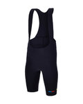SANTINI pantalones cortos de tirantes - UCI WORLD CHAMPION - negro