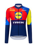 SANTINI maillot de invierno de manga larga - LIDL TREK 2025 - multicolor