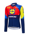 SANTINI maillot de invierno de manga larga - LIDL TREK 2025 - multicolor