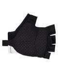 SANTINI guantes de dedos cortos - UCI WORLD CHAMPION - blanco