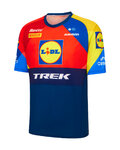 SANTINI jersey de manga corta - LIDL TREK 2025 - multicolor