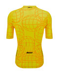 SANTINI jersey de manga corta - UCI GOODWOOD 1982 - amarillo