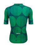 SANTINI jersey de manga corta - UCI COLORADO 1986 - verde