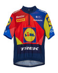 SANTINI jersey de manga corta - LIDL TREK 2025 - multicolor