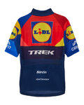 SANTINI jersey de manga corta - LIDL TREK 2025 - multicolor