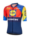 SANTINI jersey de manga corta - LIDL TREK 2025 - multicolor