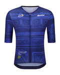 SANTINI jersey de manga corta - TDF ARRIVÉE ARC DE TRIOMPHE - azul