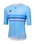 SANTINI jersey de manga corta - UCI WORLD CHAMPION BELGIUM - azul