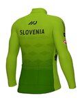 ALÉ maillot de invierno de manga larga - SLOVENIAN FEDERATION PRIME 2024 - verde