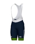 ALÉ pantalones cortos de tirantes - SLOVENIAN FEDERATION PRIME 2024 - azul/verde